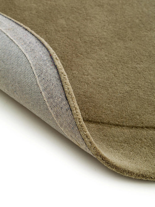 benuta wollen vloerkleed Shape - groen - 160x230 cm