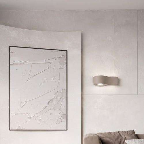 Sollux Lighting Wandlamp TILA 30 taupe - 30x11x13cm