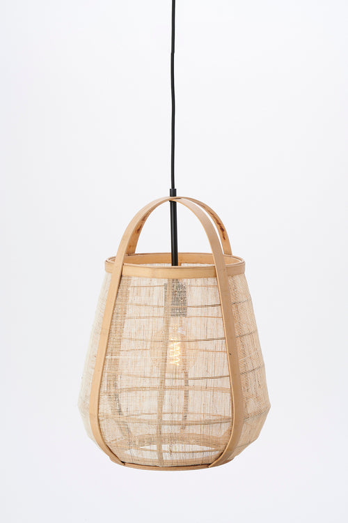 Light & Living hanglamp JACINTO - Ø38x50cm - bruin - vtwonen shop