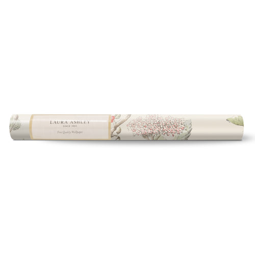Laura Ashley Vliesbehang - Elderwood Natural - bomen - beige