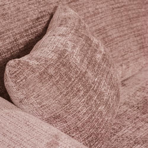 WOOOD chaise longue bank rechts Cloud - Chenille - Taupe - 80x280x165