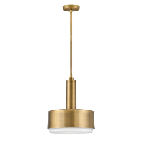 Zylindrische Pendelleuchte, modernes Messing, lackiert, 2 x E27