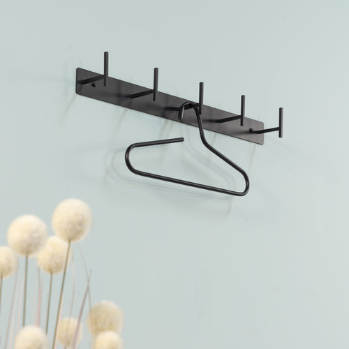 Spinder Design kapstok Chapman 5 - Zwart - 5 haken - vtwonen shop