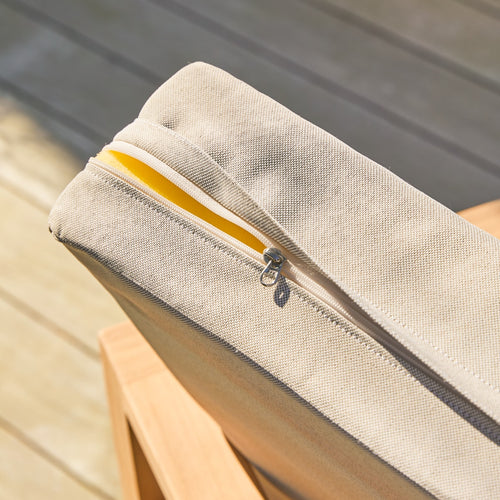 Tikamoon 3-zits tuinbank in massief teakhout Noah - Wit - vtwonen shop