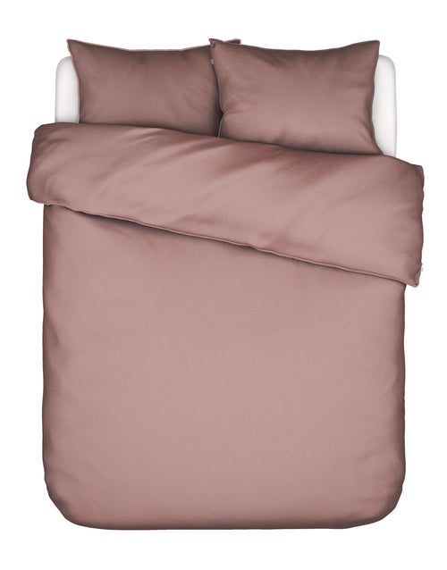 Essenza Minte dekbedovertrek - Lits-Jumeaux XL – 260x200/220 cm - Woodrose