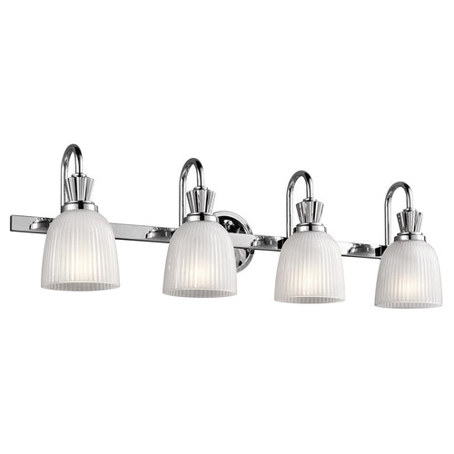 Elstead Cora - Badkamer Wandlamp Gepolijst Chroom IP44, G9