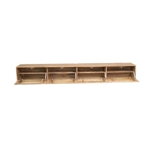 Starfurn Tv-meubel Vision - Naturel Hout - 200x30x35cm