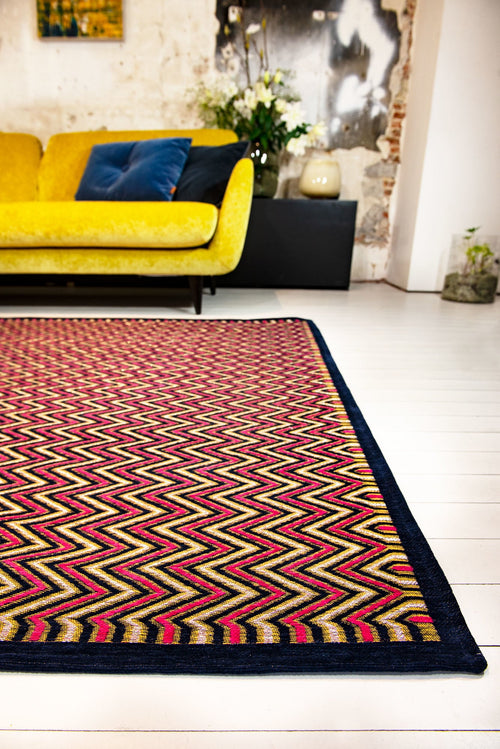 Splendore vloerkleed 9009 Blu Rosa - Roze - 170 x 240 cm