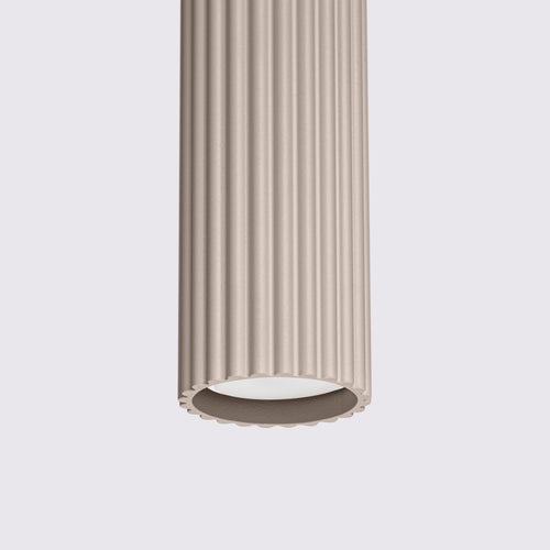 Sollux Lighting Hanglamp KARBON 1 taupe - 8x8x118cm