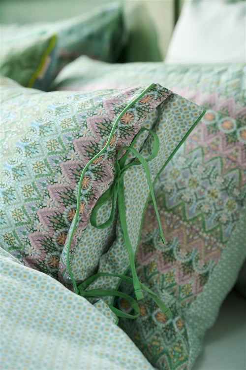 Pip Studio decoratiekussen Ashanti - 35x60 cm - groen