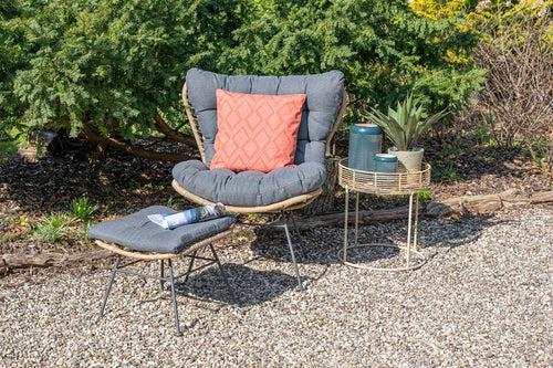 Libelle relax fauteuil inclusief voetenbank - Garden Impressions