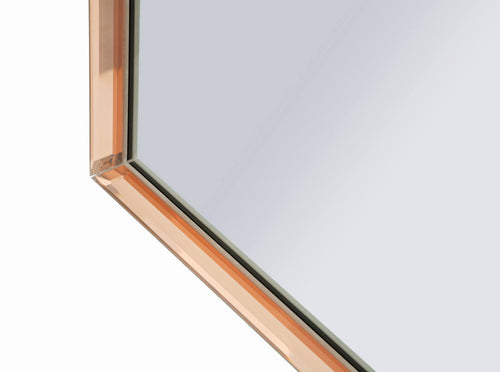 Mauro Ferretti wandspiegel - 62x1x100 cm - roze