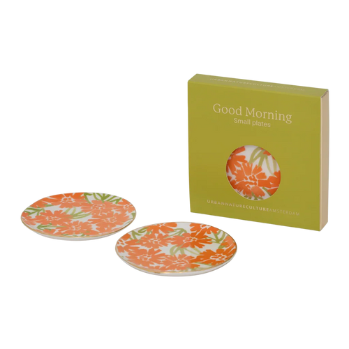 Urban Nature Culture Good Morning bord Palesa - Set van 2 - Carrot - 12x1cm
