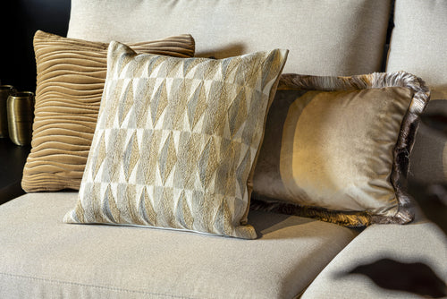 MARENT | sierkussen 45x45 cm | White Pepper | beige | Hoii