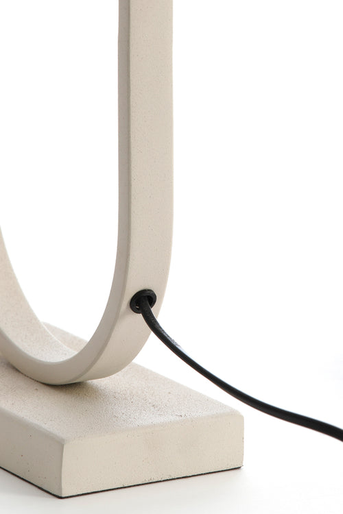 Light & Living lampvoet JAMIRI - 20x10x45cm - wit