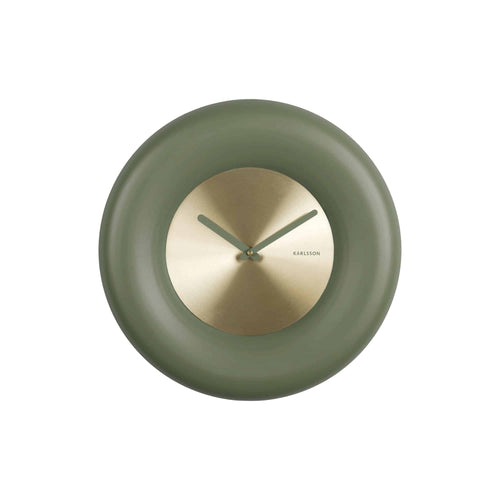 Karlsson wandklok Cadiz Wheeler - groen - Ø40cm