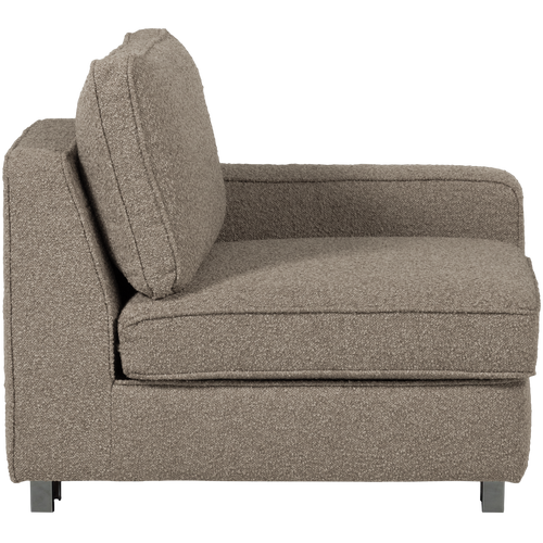 vtwonen element 1-zits met arm rechts Lazy - Bouclé - Naturel - vtwonen shop