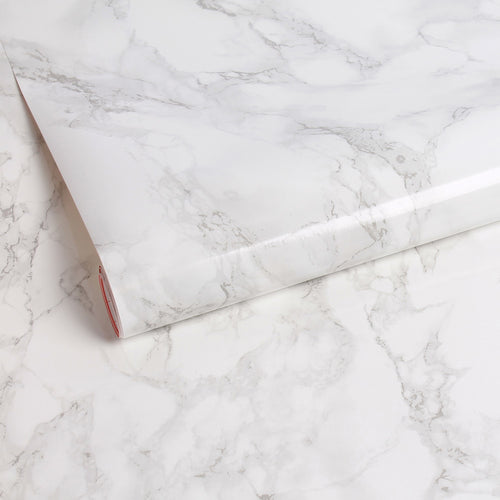 d-c-fix Zelfklevende Decoratiefolie - Marmer Grijs - 200x45 cm - vtwonen shop