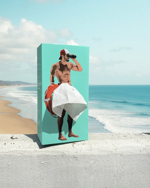 Spextrum Tissuehouder Tissue Up Boy - Blauw