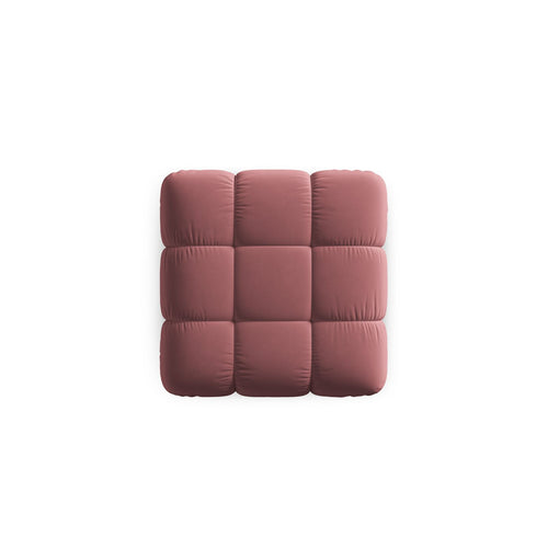 Cosmopolitan Design - Poef Cortina flueel roze - 94x94x43cm