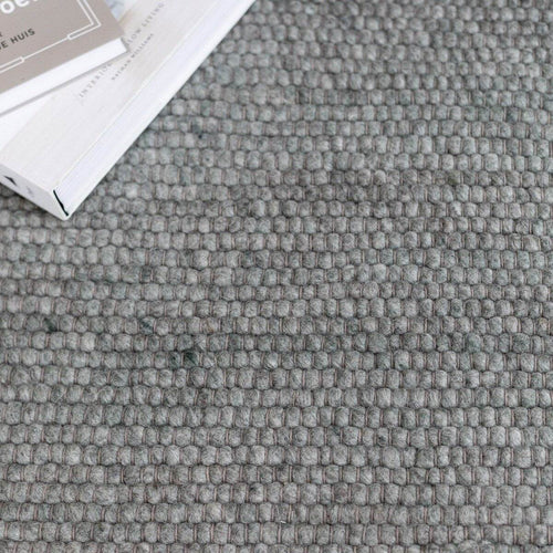Interieur05 Rond Wollen Vloerkleed Groen Vik - 240 x 240 cm - vtwonen shop