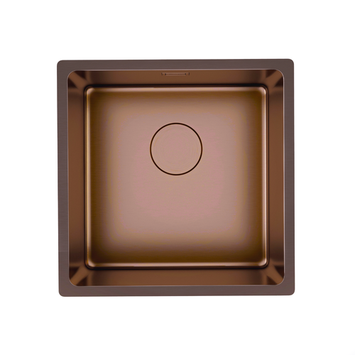 LOMAZOO Spoelbak Keuken Magnex - 40 x 40 cm - Koper - RVS