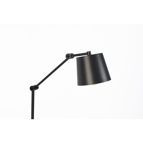 Housecraft Living Hajo Vloerlamp/ Staande Leeslamp Zwart - vtwonen shop