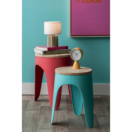 Leitmotiv kruk Double Funky - multicolor - Ø24cm