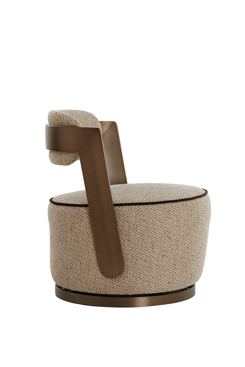 Light & Living stoel KEMENA - 65x68x77cm - bruin - vtwonen shop