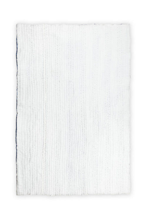 vtwonen - Tie-Dye Plaid - Katoen - 130x170cm - Blauw, Wit - vtwonen shop