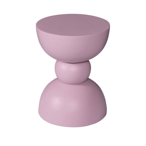 Starfurn  bijzettafel Jon - roze - 30x30x40cm