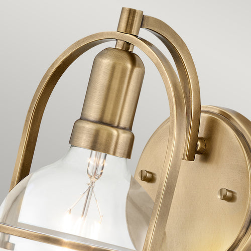 Elstead Hinkley Somerset Wandlamp Heritage Messing