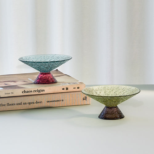 Hübsch glazen kom Bonbon - glas - ø15xh7cm - vtwonen shop