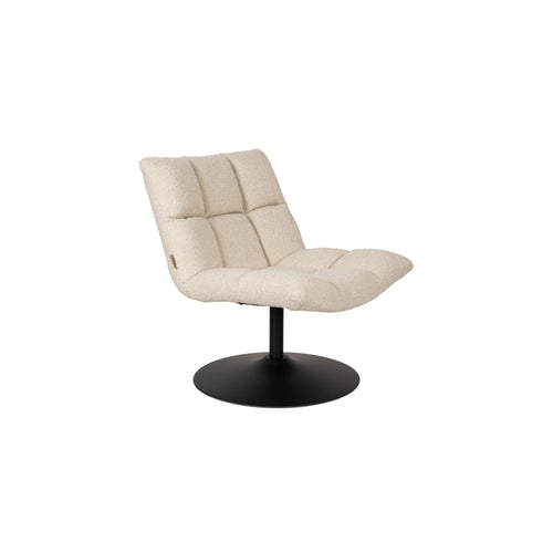 Dutchbone Bar Loungestoel Bouclé Beige - vtwonen shop