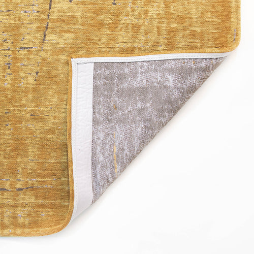 Louis De Poortere vloerkleed Liberty Gold - geel - 240x240cm - vtwonen shop