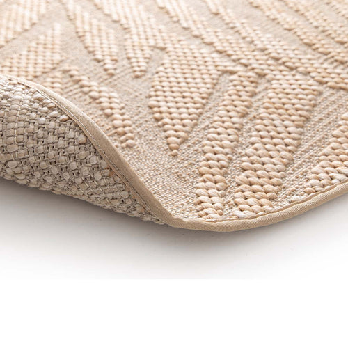 Garden Impressions Buitenkleed Ø160 cm - leaf sand