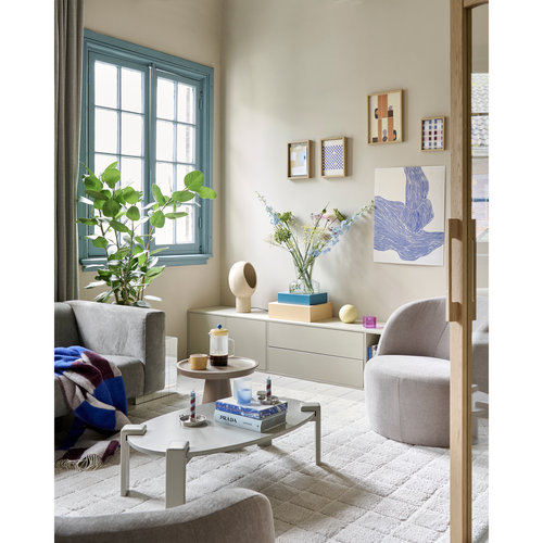 vtwonen tv-meubel Settle Down - Grenenhout - Dust - 45x200x44 - vtwonen shop