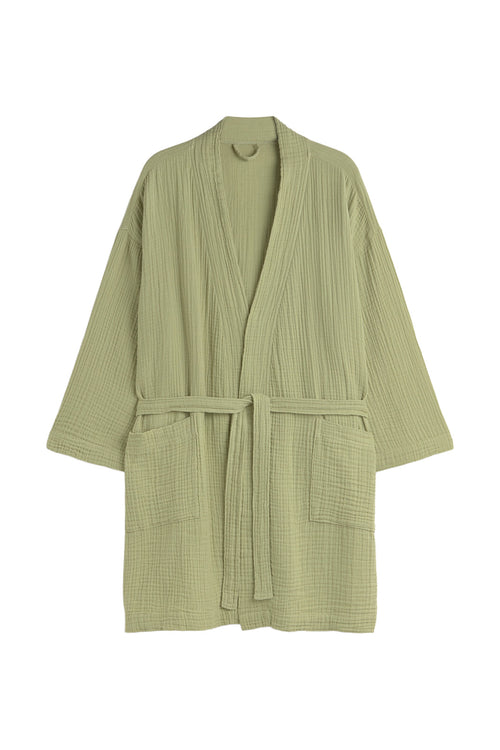Calma House Badjas Tierra - Groen - Taille S/M