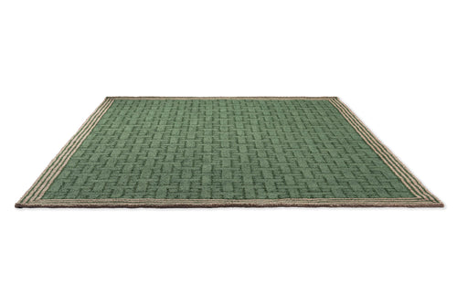 Vloerkleed Ted Baker T Monogram Jade Green Outdoor 140x200 cm - vtwonen shop