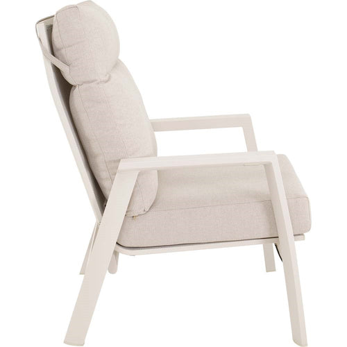 Lesli Living bistrostoel Ohio - beige - 72x81x98cm - set van 2