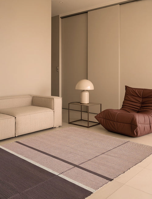 AFK Living vloerkleed Leonor - handgemaakt - Katoen en gerecyclede vezels - 120 x 170 cm