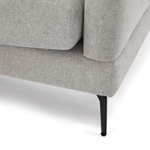 Furnhouse chaise longue bank rechts Maggie - Grijs - Stof - 95x290x90