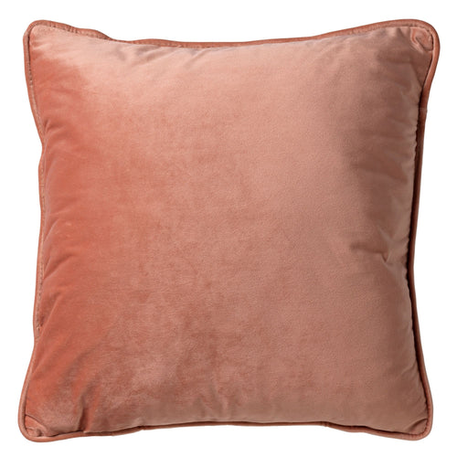 KUSSENSET - 4-delig - Velvet Elegance - 45x45 cm - inclusief binnenkussens - oranje, roze