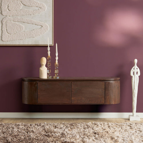 Starfurn Tv-meubel Excellent - Bruin Hout - 120x35x30cm