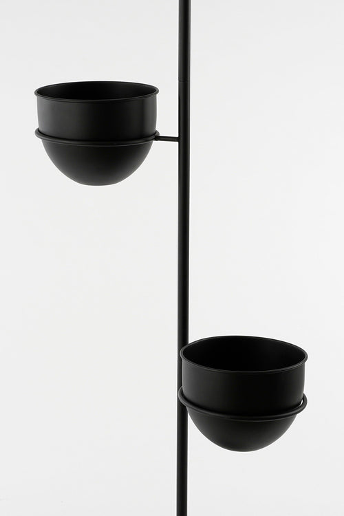 Mica Decorations Plantenhouder - L40 x B33 x H140 cm - Zwart - vtwonen shop