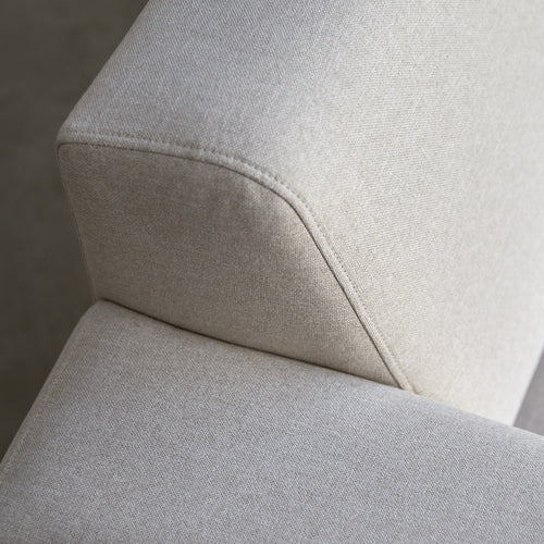 Tikamoon 3-zitsbank in ecru stof - Beige