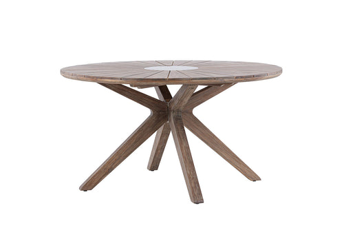 Rebellenclub Ronde Tuintafel Yucca - ø140cm - Hout - vtwonen shop