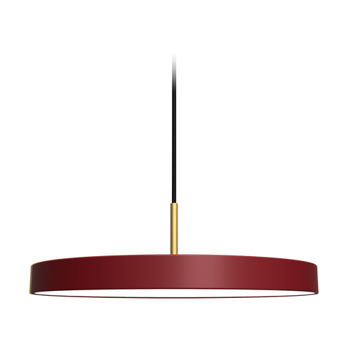 Umage Asteria Medium hanglamp ruby red - met koordset - Ø 43 cm