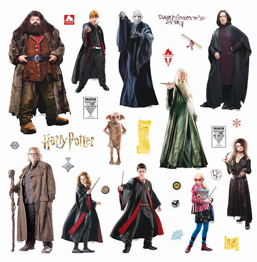 Sanders & Sanders muursticker Harry Potter grijs - 30 x 30 cm - 601335