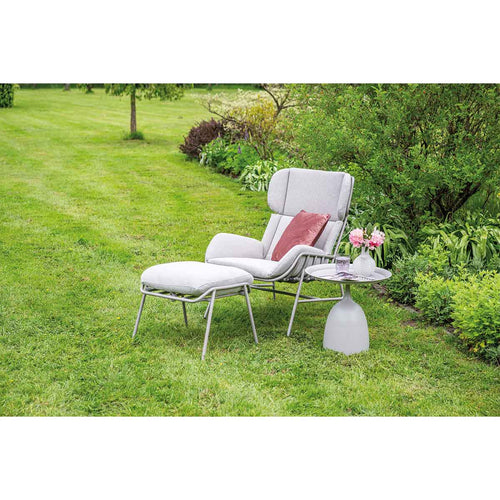 Garden Impressions loungestoel Fresno taupe incl. voetenbank - vtwonen shop